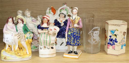 A quantity of assorted ceramics